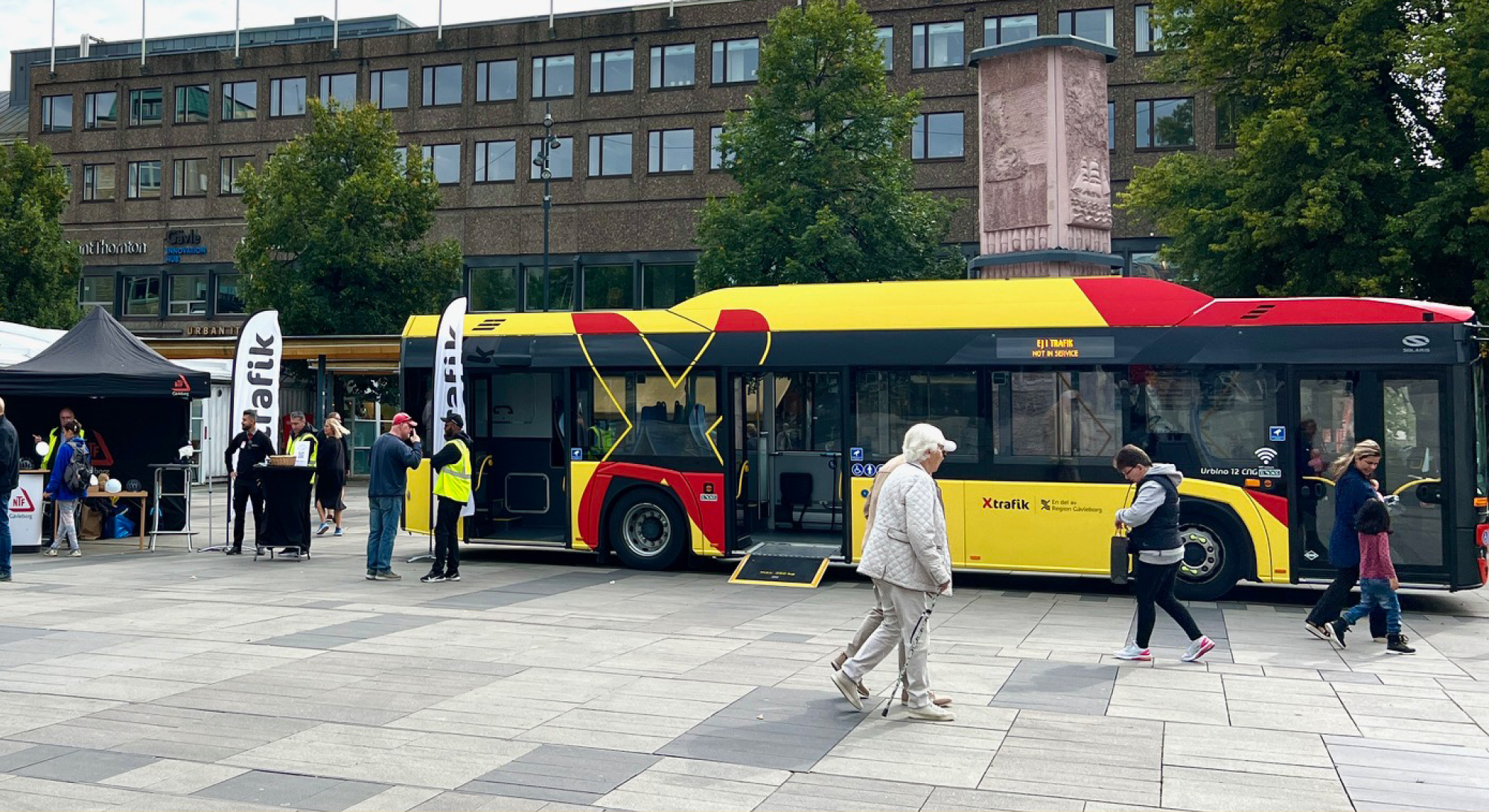 Prova på kollektivtrafiken i Gävle!