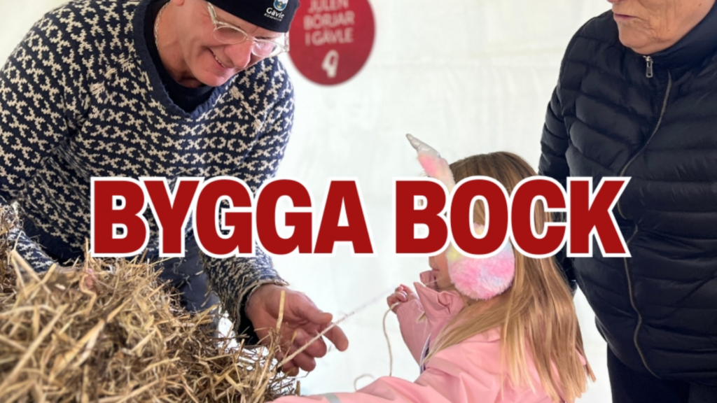 Bygga Bock i Slottsparken